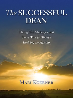 cover image of The Successful Dean